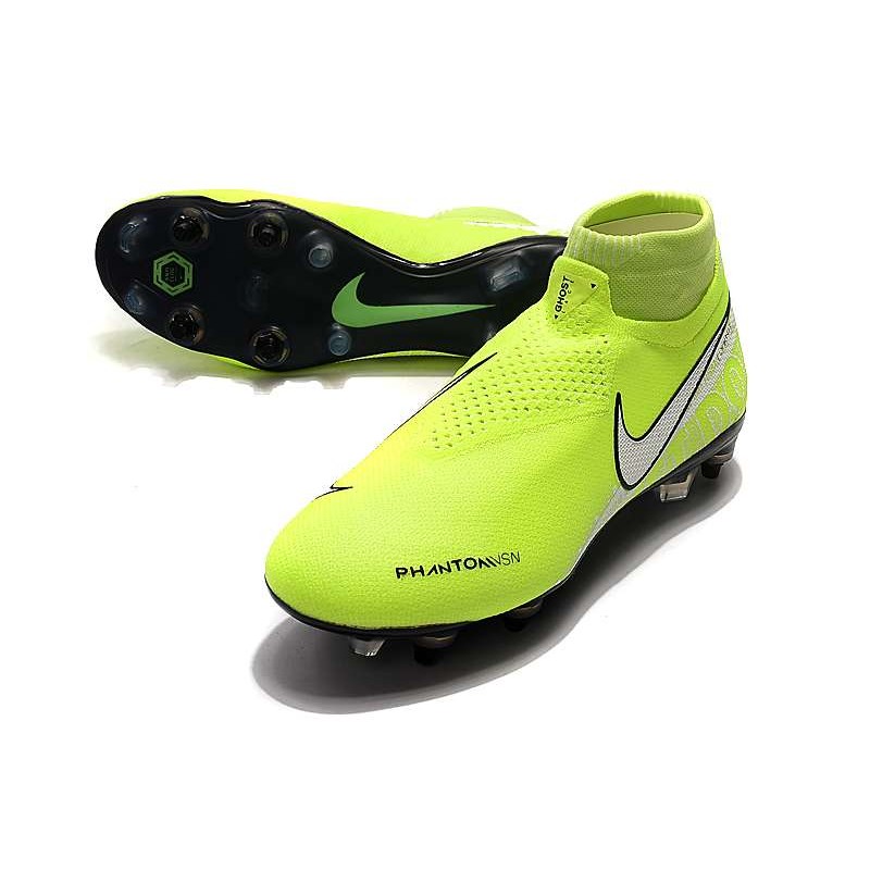 Nike Phantom Vision Elite DF SG PRO Anti Clog Zelená Bílý